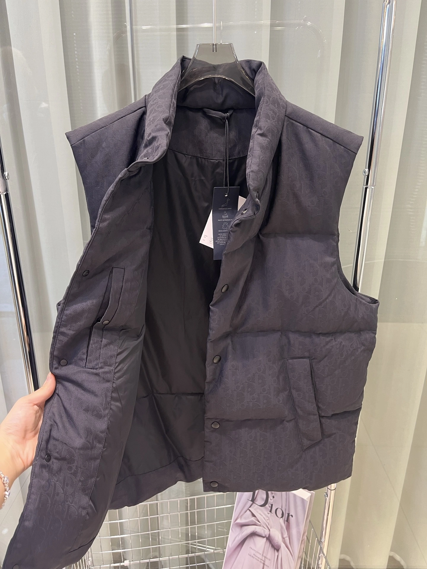 wg.luxury-- 4ior Down jacket white goose down 2colour item: E-F443J1252-2H